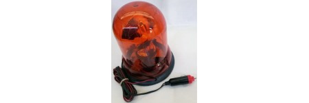 Проблисковий маяк помаранчевий EMR-03 12V галоген
