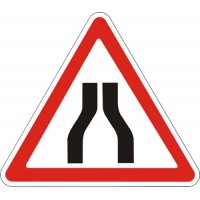Знак "Звуження дороги з обох боків" 700мм 1.5.1