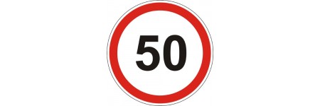 Знак "Обмеження максим швидкості" 900мм 3.29