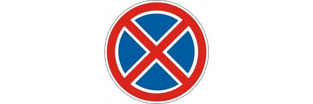 Знак "Зупинку заборонено" 3.34